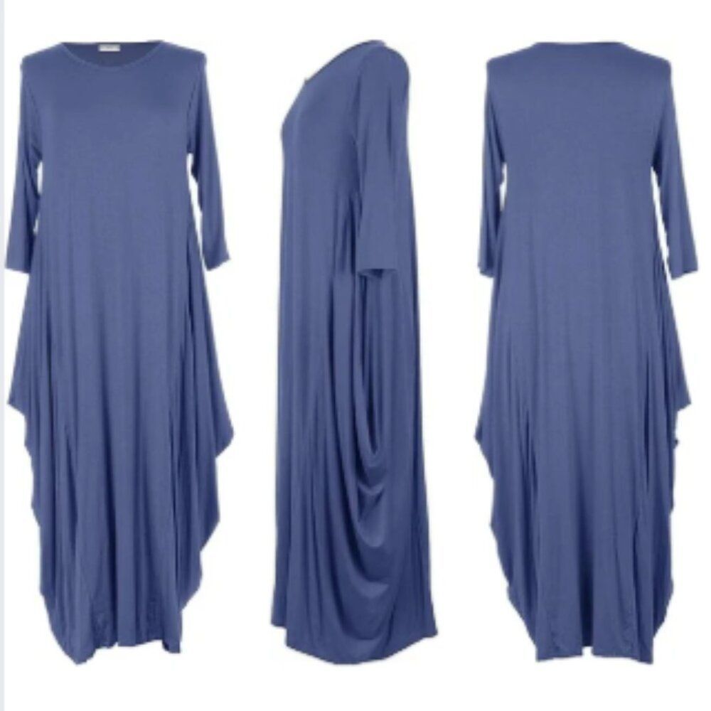 Womens Italian Lagenlook 3/4 Sleev